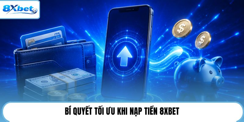 Bí quyết tối ưu khi nạp tiền 8XBET